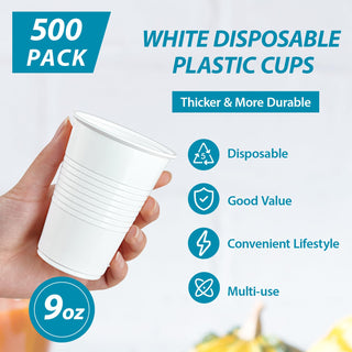 Multiple Sizes White Plastic Dessert Cups - Party & Dessert Shops - Lilymicky - JOLLYCHEF