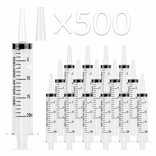 Seringues de 10ml/20ml en vrac | Distributeurs en plastique pour sirops, huiles, sauces | Sans BPA | Fournitures vétérinaires