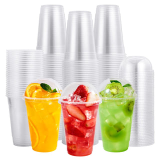 12oz/ 16oz Clear Parfait Cup with Dome Lids - Juice & Smoothies - FOCUSLINE - JOLLYCHEF