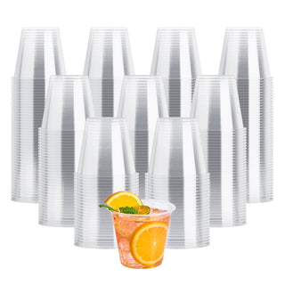 1oz / 2oz / 9oz Clear Plastic Dessert Cups - Jelly Shots & Tasting - Jolly Chef - JOLLYCHEF