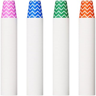 5oz Multicolor Polka Dot Pattern Versatile Small Paper Cups - Mouthwash & Party - Jolly Party - JOLLYCHEF