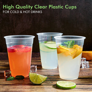 12oz/ 16oz Cozy Design Clear Plastic Beer Cups - Party & Game - FOCUSLINE - JOLLYCHEF