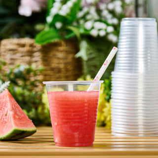 3oz/ 5oz Clear Straight Dessert Plastic Cups - Party & Pudding - Lilymicky - JOLLYCHEF