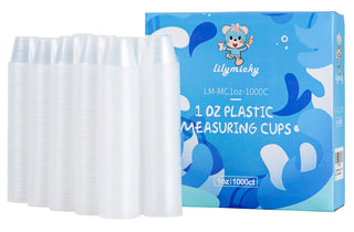 1oz Clear Plastic Shot Glasses - Cooking & Evens - Lilymicky - JOLLYCHEF
