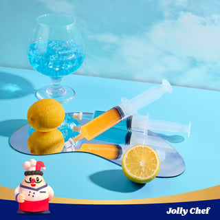 1.5oz Clear Reusable Shot Syringes - Halloween & Christmas Parties - Jolly Chef