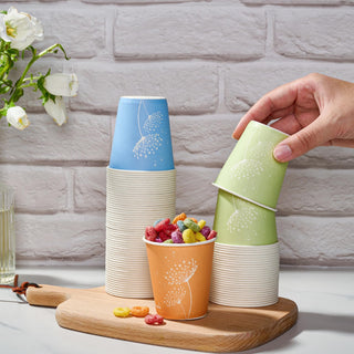 5oz Multicolor Paper Dessert Cups - Cupcake & Party - LITOPAK - JOLLYCHEF