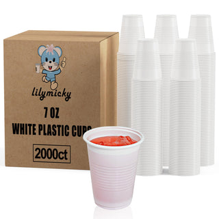 Multiple Sizes White Plastic Dessert Cups - Party & Dessert Shops - Lilymicky - JOLLYCHEF