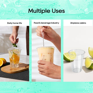 12oz/ 16oz Clear Anti - Slip PP Plastic Beer Cups - Party & Game - Lilymicky - JOLLYCHEF