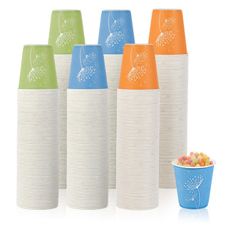 5oz Multicolor Paper Dessert Cups - Cupcake & Party - LITOPAK - JOLLYCHEF