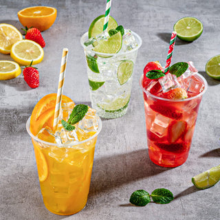 12oz/ 16oz Cozy Design Clear Plastic Beer Cups - Party & Game - FOCUSLINE - JOLLYCHEF