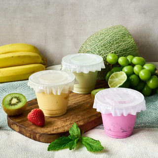 9oz/12oz/16oz/20oz Disposable Clear Plastic cups with Lid and Straw - Party & Picnic Use - Jolly Chef - JOLLYCHEF