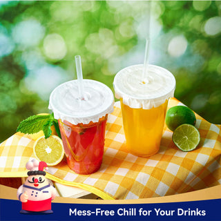 9oz/12oz/16oz/20oz Disposable Clear Plastic cups with Lid and Straw - Party & Picnic Use - Jolly Chef - JOLLYCHEF