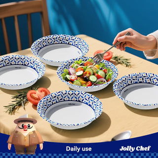 12/16/20oz Bulk Paper Bowls | Disposable Bowls for Steak, Pasta, Salad | Soak-Proof | Restaurant Supply