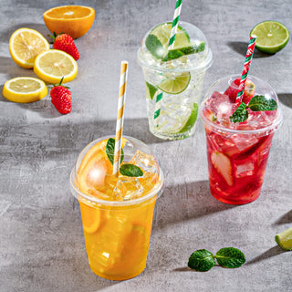12oz/ 16oz Clear Parfait Cup with Dome Lids - Juice & Smoothies - FOCUSLINE - JOLLYCHEF