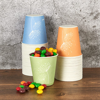 5oz Multicolor Paper Dessert Cups - Cupcake & Party - LITOPAK - JOLLYCHEF