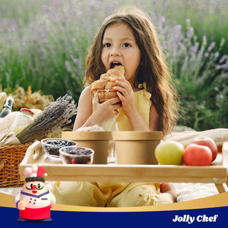 Brown Microwavable Kraft Paper Soup Containers with Lids - Hot Soup & Storing Food - Jolly Chef - JOLLYCHEF