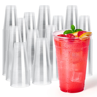 1oz / 2oz / 9oz Clear Plastic Dessert Cups - Jelly Shots & Tasting - Jolly Chef - JOLLYCHEF