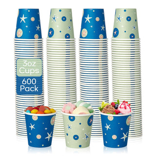 3oz/ 5oz Colorful Paper Dessert Cups - Cupcake & Party - TV TOPVALUE - JOLLYCHEF