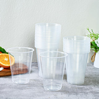 3oz/ 5oz Clear Straight Dessert Plastic Cups - Party & Pudding - Lilymicky - JOLLYCHEF