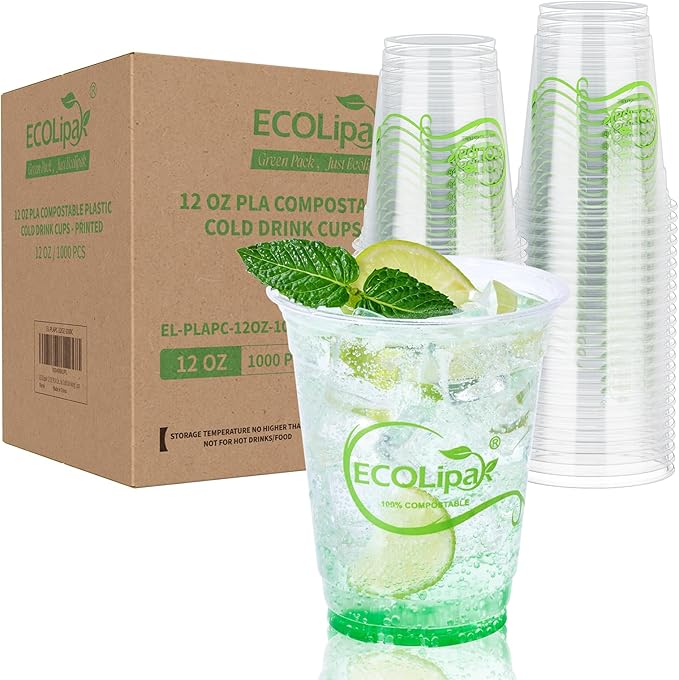 「Jolly Choice」Biodegradable PLA Cold Party Cups