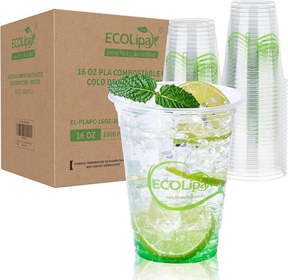 「Jolly Choice」Biodegradable PLA Cold Party Cups