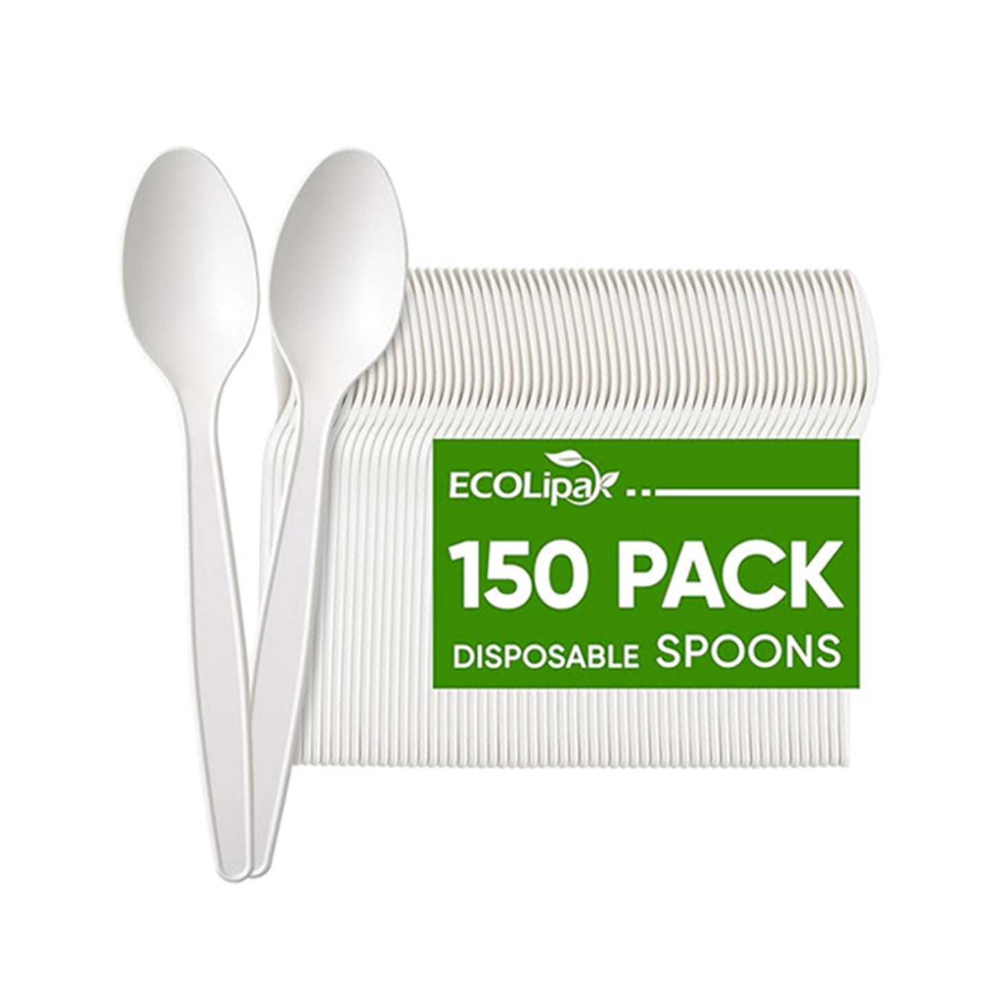 「Jolly Choice」 Plant-based Disposable Spoons