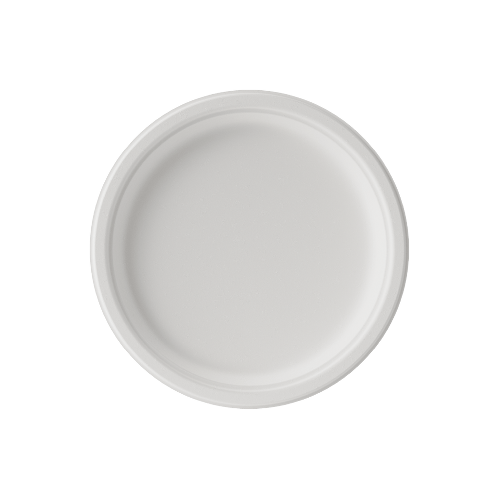 Bulk Compostable Plates | Sugarcane, Microwave-Safe – JOLLYCHEF