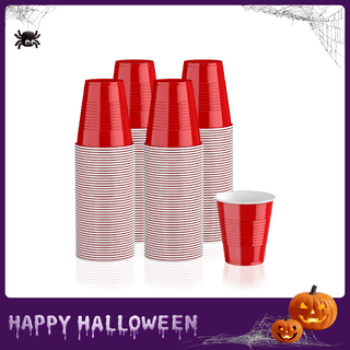 12oz/ 16oz Red Anti - Slip Plastic Beer Cups - Party & Game - Lilymicky - JOLLYCHEF
