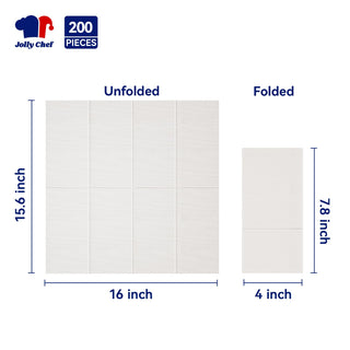 Solid Color White Pocket Napkin Fold - Weddings & Parties - Jolly Chef - JOLLYCHEF