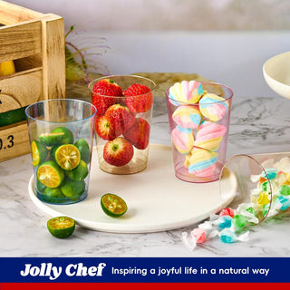 10oz 4 Colors Standard PS Plastic Glitter Cups - Party & Wedding - Jolly Chef - JOLLYCHEF