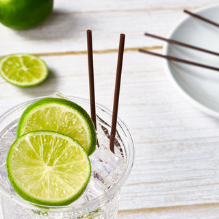 「Jolly Choice」1000 Count 7 Inch Coffee Cocktail Stirrers Straws Disposable Plastic Sip Stir Sticks Cocktail Drink Stirrers Sticks Cups Sip Straws for Bars Juice Drinking