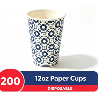 JOLLY CHEF Gobelets en papier de 3 oz – Paquet de 300, Petits gobelets de salle de bain, Gobelets de bain de bouche jetables, Tasses à expresso, Mini-tasses pour café, thé, eau, collation