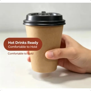 JOLLY CHEF Gobelets en papier de 3 oz – Paquet de 300, Petits gobelets de salle de bain, Gobelets de bain de bouche jetables, Tasses à expresso, Mini-tasses pour café, thé, eau, collation