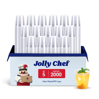 Multiple Sizes Wholesale Clear PP Plastic Cups -Drinking & Party-Jolly Chef