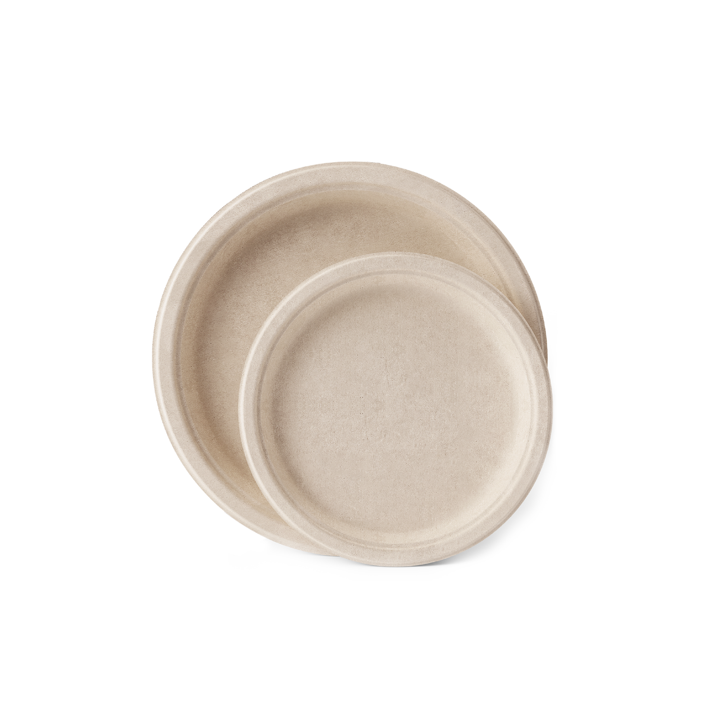 Compostable White&Natural Plates(240sets)