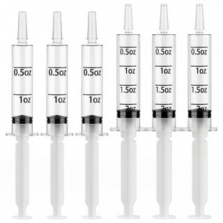 1.5oz/2oz Multi-Purpose Liquid Measuring Syringe | Precise Epoxy, Glue & Oil Dispenser | Pet Feeding Tool | Food Grade