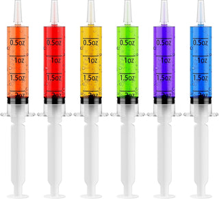 1.5oz/ 2oz White Shot Syringes - Halloween Party & Jelly Shot - Jolly Chef