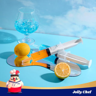 1.5oz/ 2oz White Shot Syringes - Halloween Party & Jelly Shot - Jolly Chef