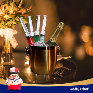 1.5oz/ 2oz White Shot Syringes - Halloween Party & Jelly Shot - Jolly Chef